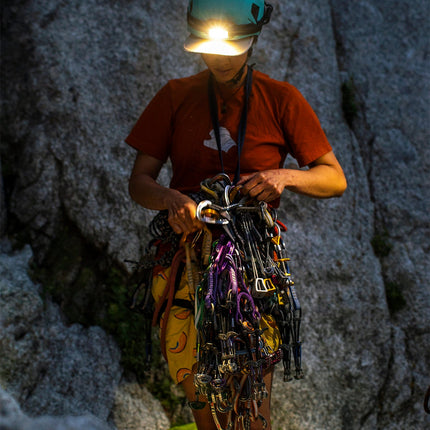 BioLite HeadLamp 425 (teal) - Revolutionäre Stirnlampe mit 425 Lumen, Li-Ion Akku und USB-C von BioLite