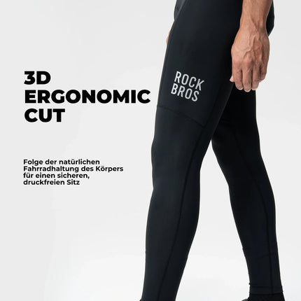 Herren Fahrradhose - 3D Ergonomischer Schnitt, 6H+