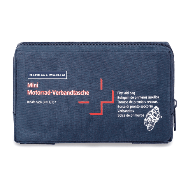 Holthaus Mini Motorrad Verbandtasche DIN 13 16| Packung (1 Stück)