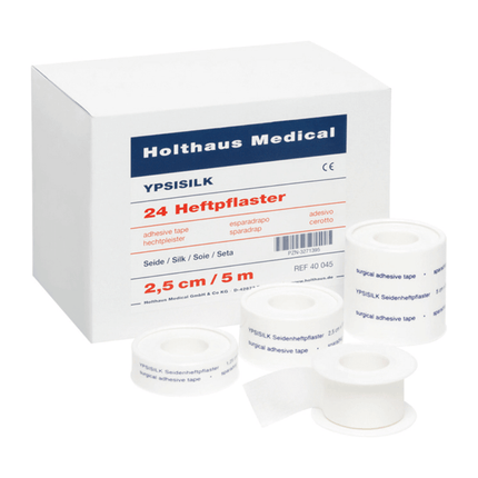 Holthaus YPSISILK Heftpflaster - 2,5cm x 5m | Packung (5 m)