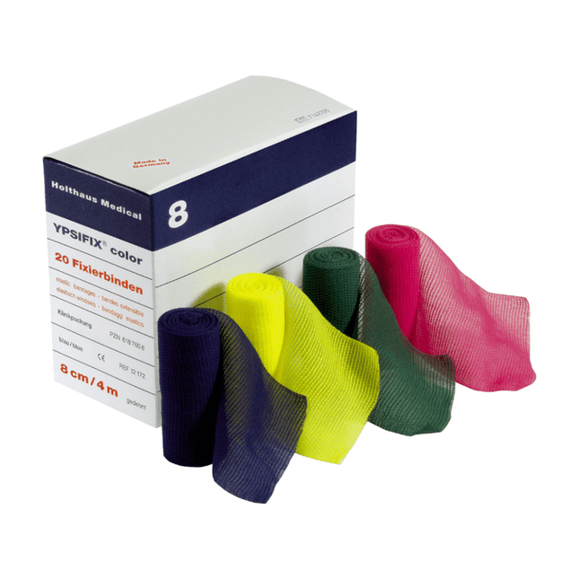 Holthaus Ypsifix® color Fixierbinde, blau - 20 Binden | Packung (20 Stück)
