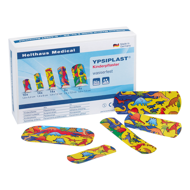 Holthaus Ypsiplast® Kinderpflaster - 50 Stüc| Packung (50 Stück)