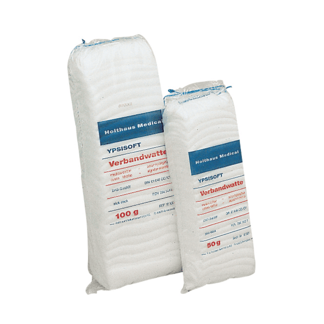Holthaus Ypsisoft Verbandwatte, 100% Baumwolle