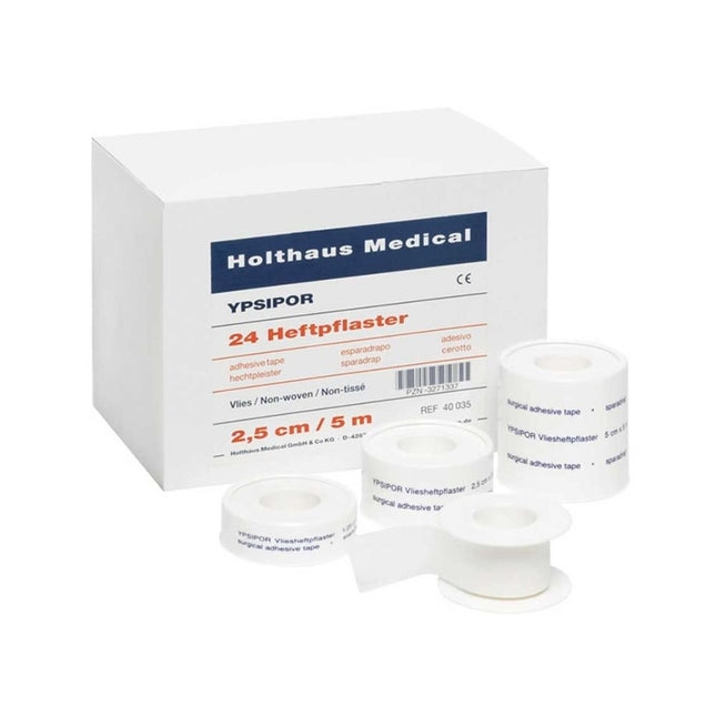 Holthaus Medical YPSIDERM®  Heftpflaster , 2,5 cm x 5 m, Nachfüllpackung | Packung (1 Stück)