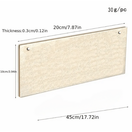 Holzschild "Home is where you park it"