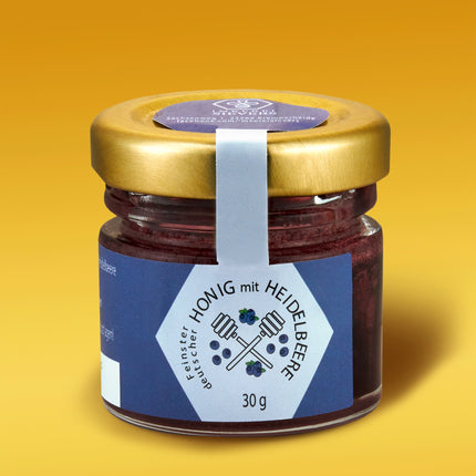 Honig mit Heidelbeere