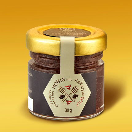 Honig mit Kakao & Chili