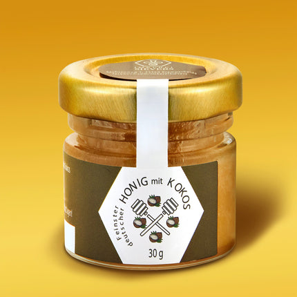 Honig mit Kokos