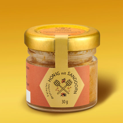 Honig mit Sanddorn