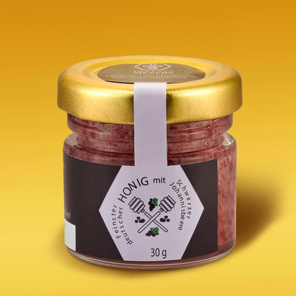 Honig mit Schwarze Johannisbeere