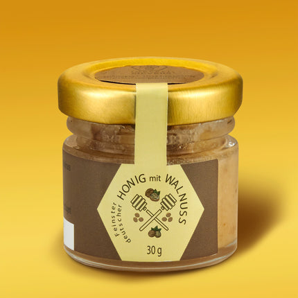 Honig mit Walnuss