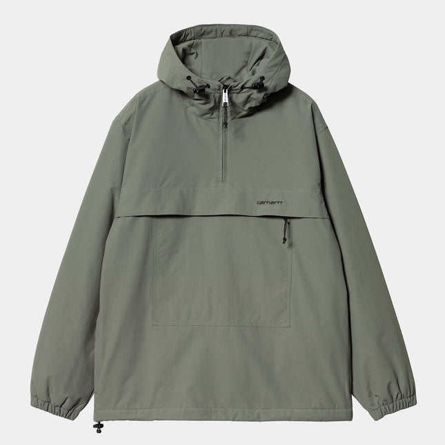 Carhartt WIP Windbreaker Pullover (Winter) - Smoke Green / Black