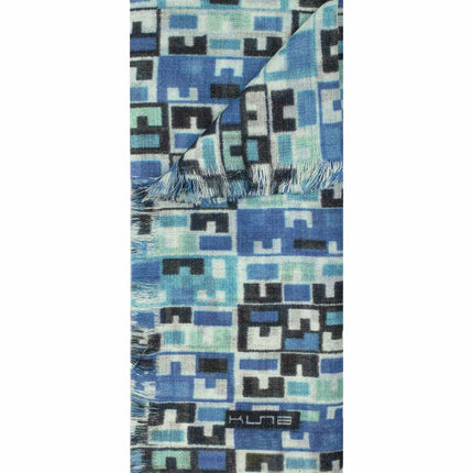 Kuna - Alpaka Webschal - Weaving – 70 % Baby‑Alpaka & 30 % Seide