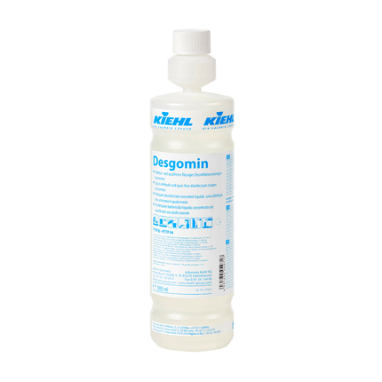 Kiehl Desgomin 500 ml-Trichterflasche leer mit 6 Schaumsprühern und 6 Spritzverschlüssen | Packung (6 Stück)