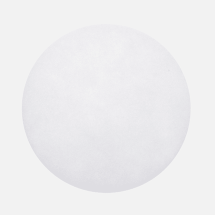 Kiehl Finish-Pad 9 mm, weiß, 17 Zoll (43,2 cm) | Packung (10 Stück)