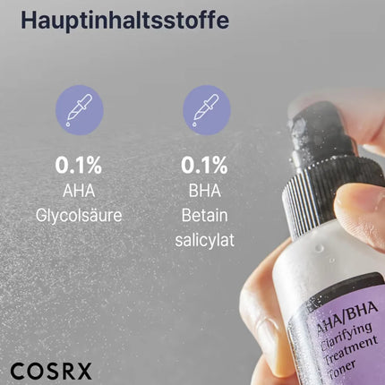 COSRX AHA/BHA Clarifying Treatment Toner 100ml