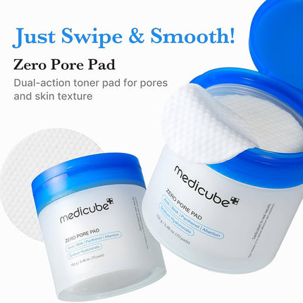 MEDICUBE Zero Pore Pad 2.0 70 Pcs - 155g