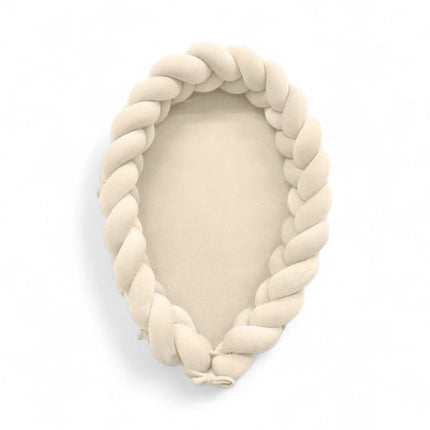 Babynestchen 2-in-1 – Kuscheliger Baby-Kokon & Bettumrandung