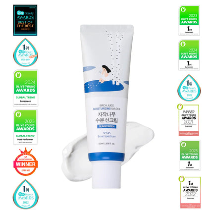 ROUND LAB Birch Juice Moisturizing Sun Cream SPF50+ PA++++ - 50ml