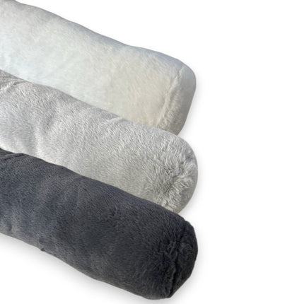 Zugluftstopper » Teddy Türwindstopper 15 x 90 cm » Tür Windschutz mit Endkappe