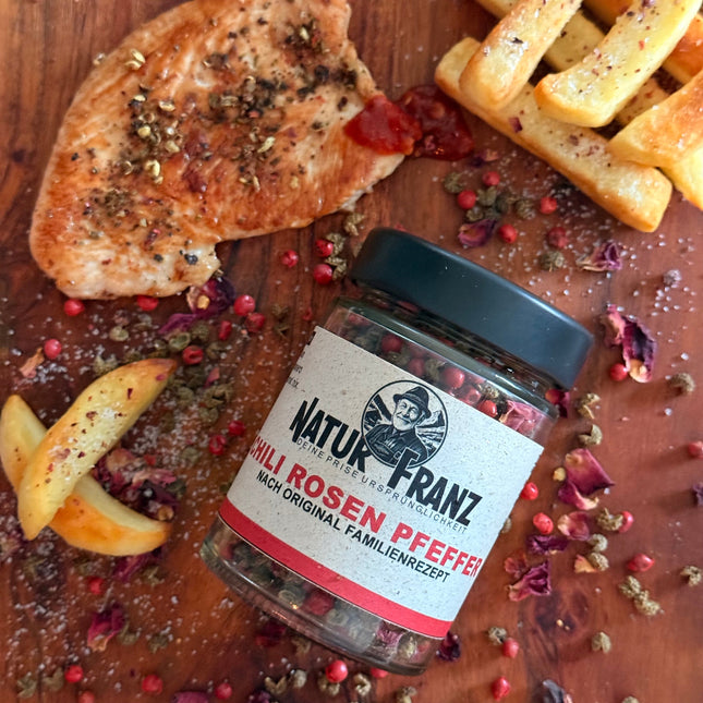 Chili Rosen Pfeffer
