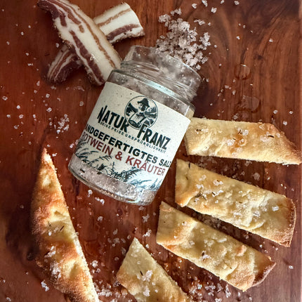 Rotwein & Kräuter Salz