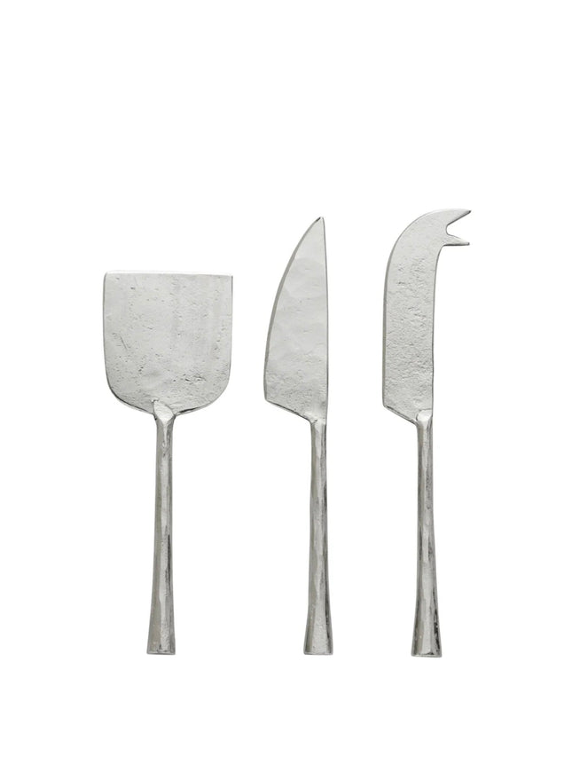 Käsemesser 3er-Set Demilla silber