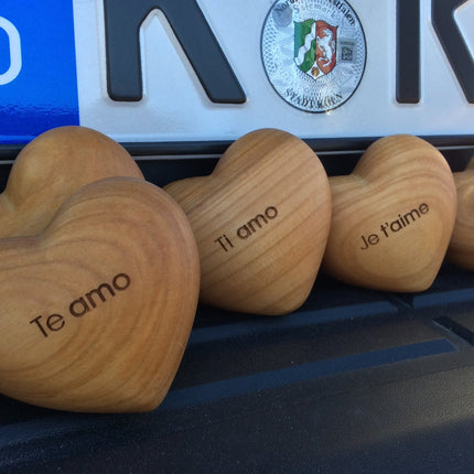 Thankgoods Holzherz Te amo