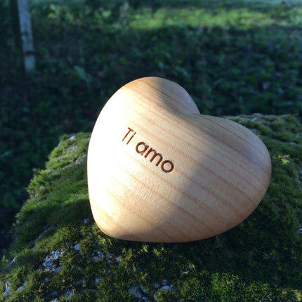 Thankgoods Holzherz Ti amo