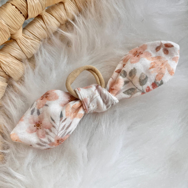 Haarschleife "Pastellblumen"