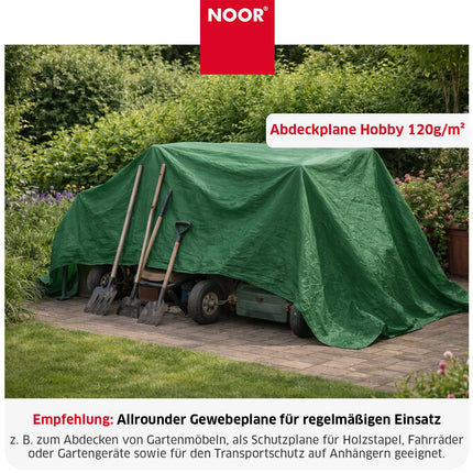 Abdeckplane HOBBY 120g/m² - in 11 Größen