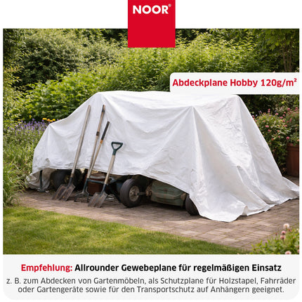 Abdeckplane HOBBY 120g/m² - in 11 Größen