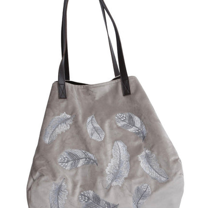 Schultertasche Emily warm grey