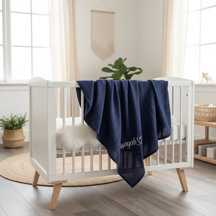 Musselintuch "uni" aus Bio-Baumwolle