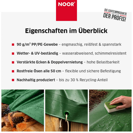 Abdeckplane HOBBY 120g/m² - in 11 Größen