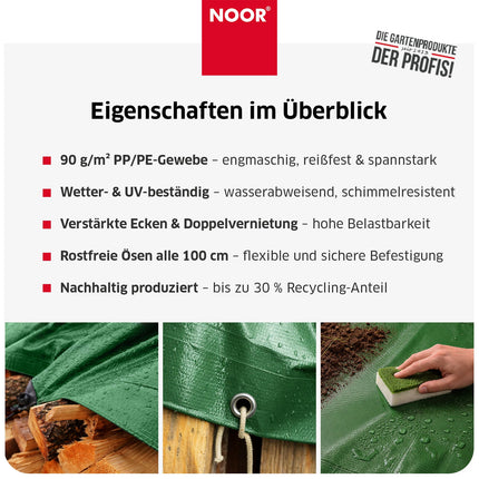 Abdeckplane EASY 90g/m² - in 6 Größen