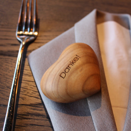 Thankgoods Holzherz Danke