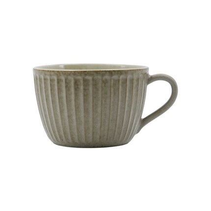 Kaffeebecher HDpleat graubraun 10,5cm