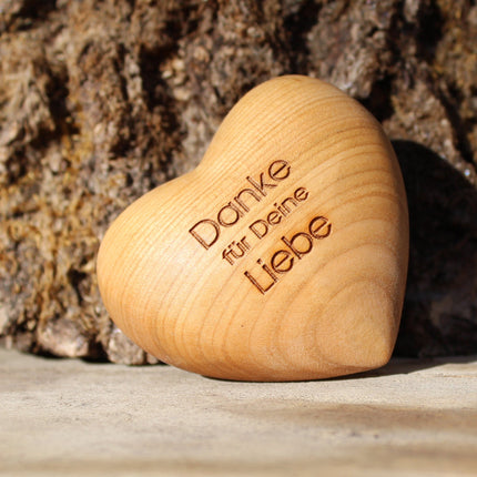 Thankgoods Holzherz Danke für Deine Liebe