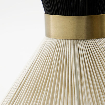 Tischleuchte HD Cord schwarz/natur