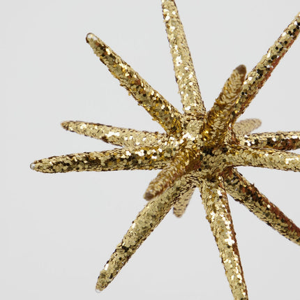 Weihnachtsstern HDSpike goldbraun, in 2 Größen