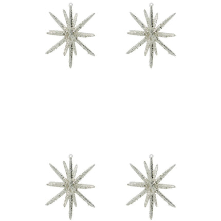 Weihnachtsstern HDSpike silber, in 2 Größen