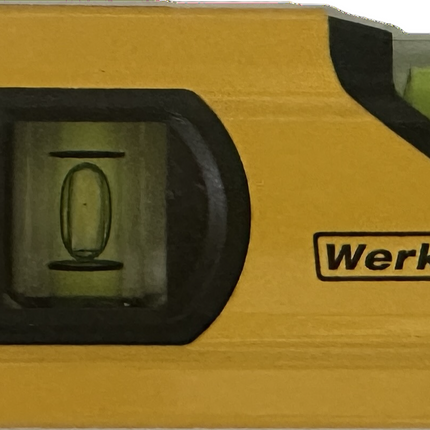 Werkzeyt Mini Wasserwaage (2 Bolle, 200 mm)