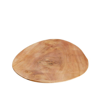 Teakteller Tropfenform S