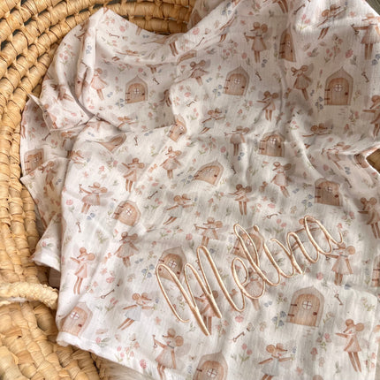 Musselintuch "Mäusefeen"