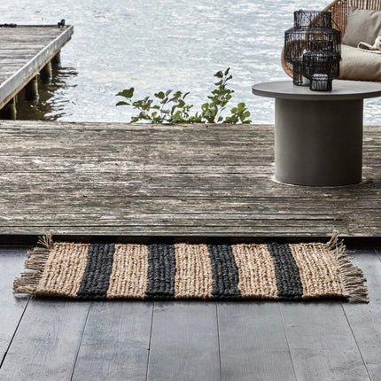 Strukturteppich HDRimi natur/schwarz