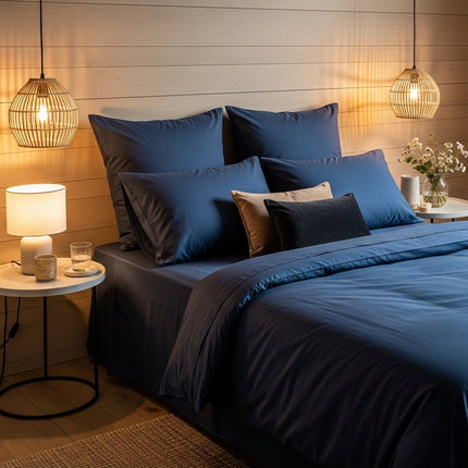 Luxe Baumwolle Satin Deckenbezug