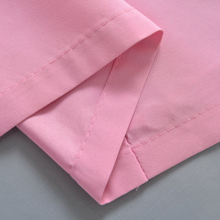Doppel Raffrollo Palma Microsatin matt Voile Faltgardinen Faltrollo Schlaufenrollo mit Universalgardinenband 20410