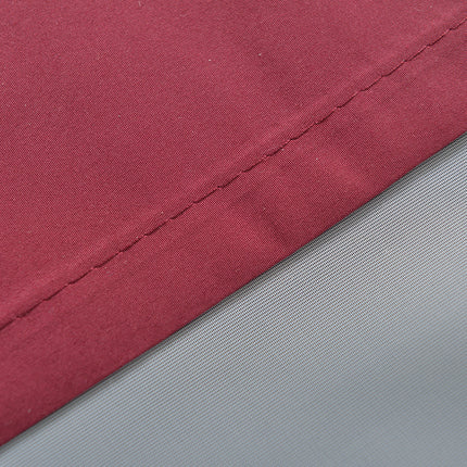 Doppel Raffrollo Palma Microsatin matt Voile Faltgardinen Faltrollo Schlaufenrollo mit Universalgardinenband 20410