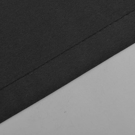 Doppel Raffrollo Palma Microsatin matt Voile Faltgardinen Faltrollo Schlaufenrollo mit Universalgardinenband 20410